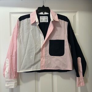 Wear Cissa Women’s Cropped Button-Up